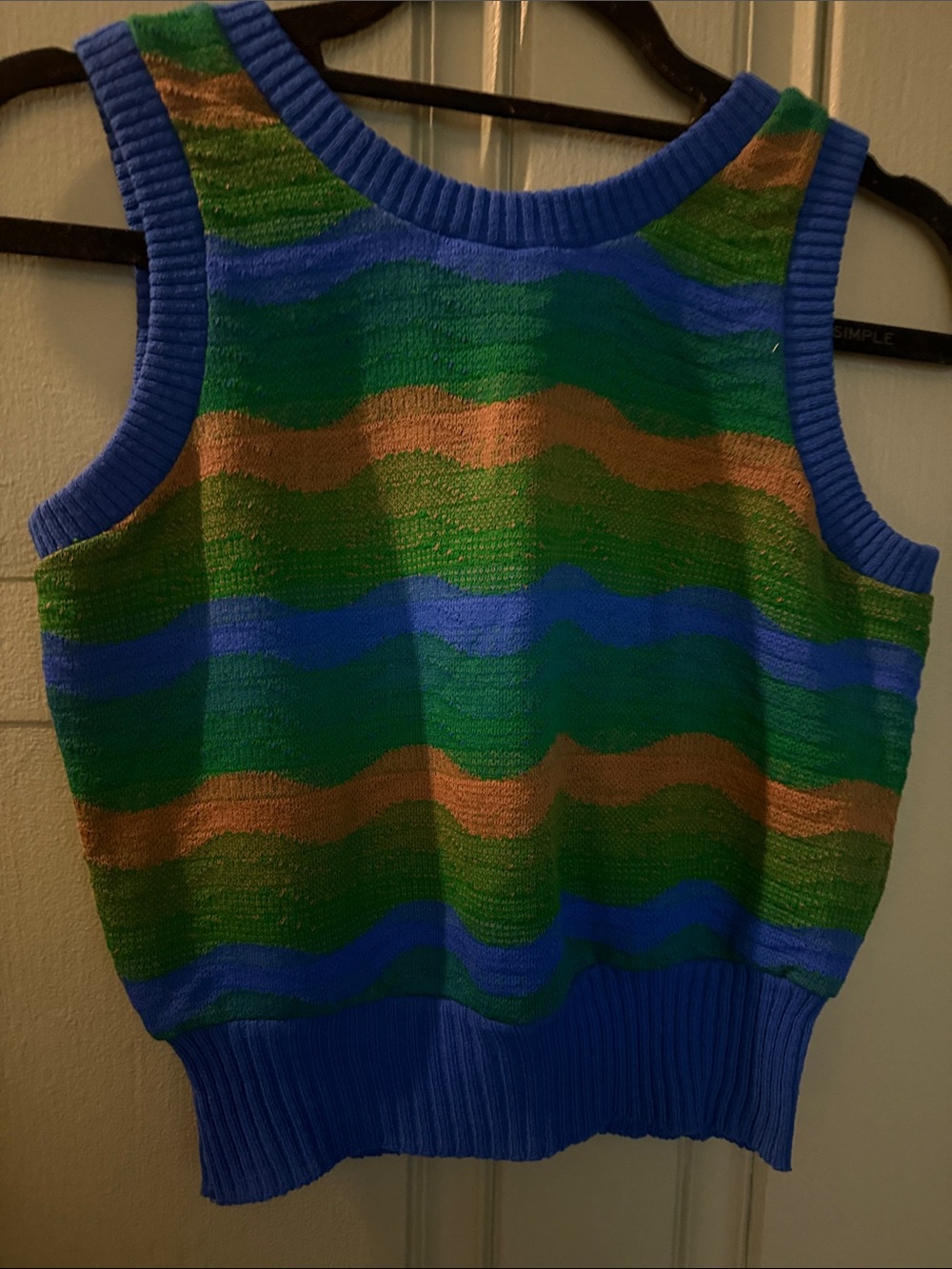 Vintage Hang Ten Women’s Sleevless Sweater Tank - Picture 5 of 5